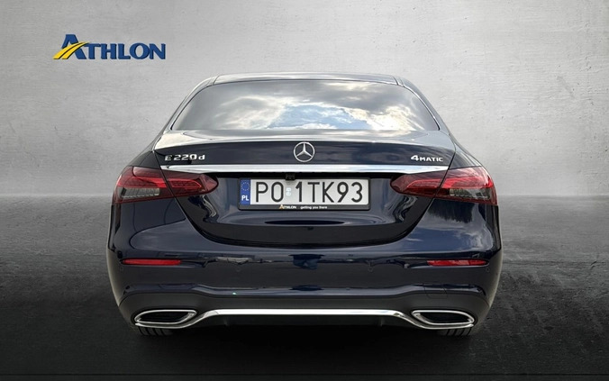 Mercedes-Benz Klasa E cena 214800 przebieg: 55974, rok produkcji 2021 z Kościerzyna małe 326